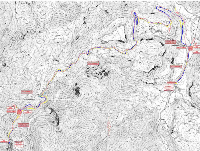 egkrithike i meleti gia to dromo ampeliko stavros